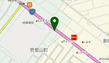 らーめん屋 あじとら (行田店)の地図画像