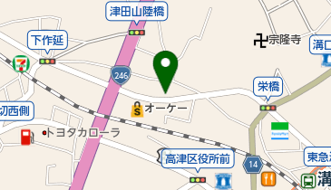 ラーメン屋 麺一 (溝の口店)の地図画像