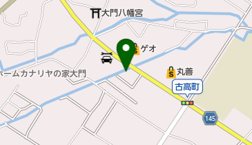 山さんラーメンの地図画像