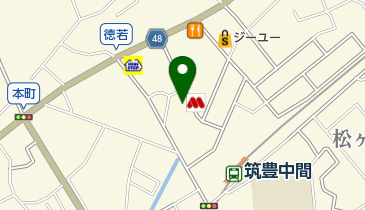 ラーメン専門店 康州の地図画像