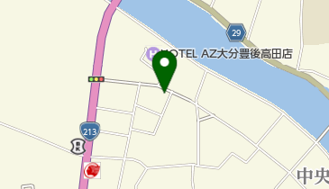 小倉一色亭の地図画像