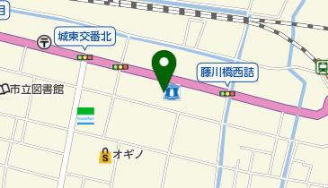 若奴食堂 (城東通り店)の地図画像