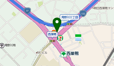 千成ラーメン (西巣鴨店)の地図画像