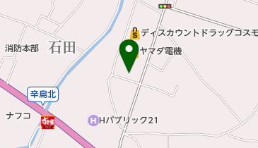 麺どころ 五心 (本店)の地図画像