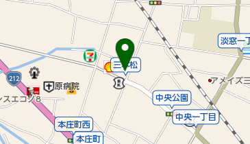 来々軒の地図画像