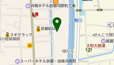 大豊ラーメン (木屋町店)の地図画像