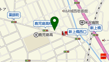 くろいわラーメン (鹿高前店)の地図画像