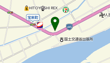 好来ラーメンの地図画像