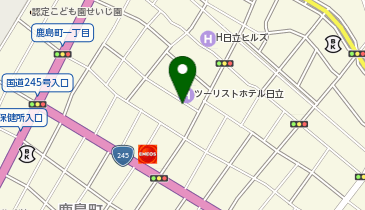 朝楽苑 (日立店)の地図画像
