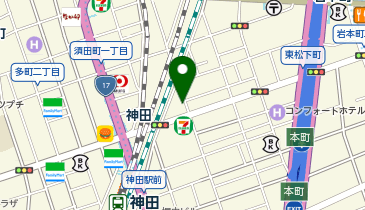 カラシビ味噌らー麺 鬼金棒の地図画像