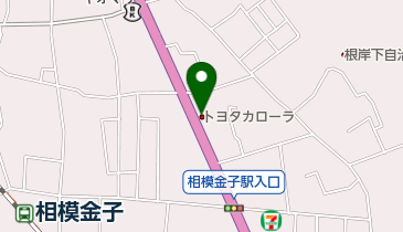 とんこつラーメン 一代の地図画像