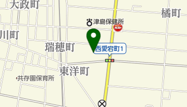 西安刀削麺 (津島店)の地図画像