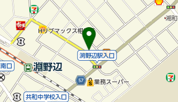 新興軒の地図画像