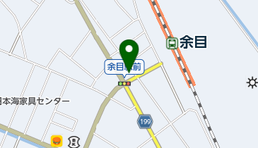 一幸食堂の地図画像