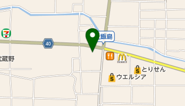 三和食堂の地図画像