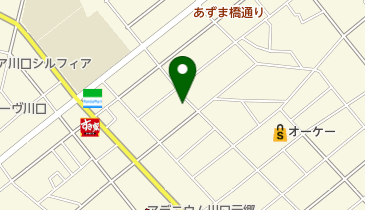 中華初みの地図画像