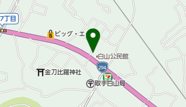 中華レストラン平成の地図画像