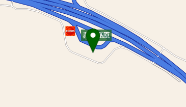 蒜山高原サービスエリア 下り線 スナックコーナーの地図画像