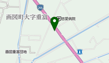 白龍らーめん (浜線店)の地図画像