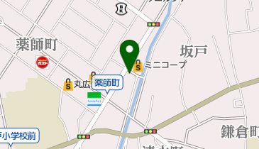 つけ麺二代目いさおの地図画像