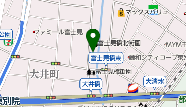 麺屋 かばち (富士見店)の地図画像