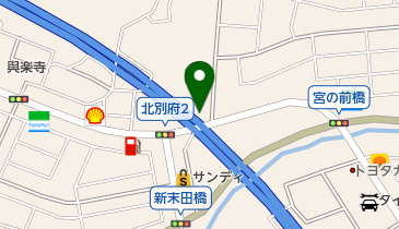 つちのこの地図画像