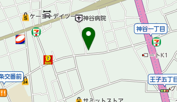 あづま軒の地図画像