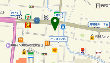 オギノラーメンの地図画像