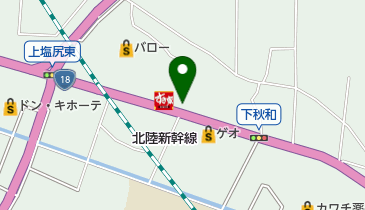 おおぎやラーメン (上田店)の地図画像