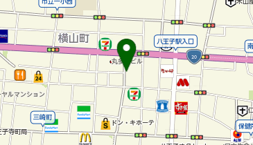 中華料理 五十番」(八王子市-ラーメン-〒192-0081)の地図