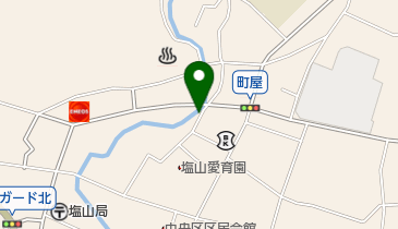 赤ちょうちんの地図画像