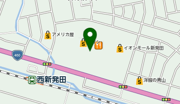 ちゃーしゅうや武蔵 (イオン新発田店)の地図画像