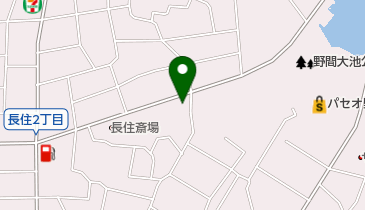 長住うどんの地図画像