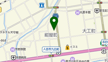 上村うなぎ屋の地図画像