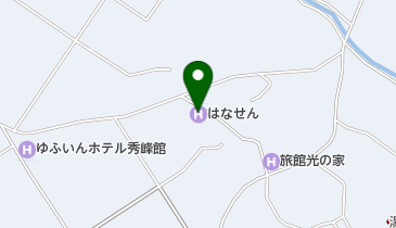 オベルジュはなせんの地図画像