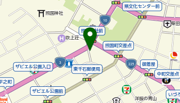 三平らーめん 照国本店の地図画像