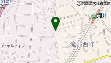 中華そば ついてる中山の地図画像