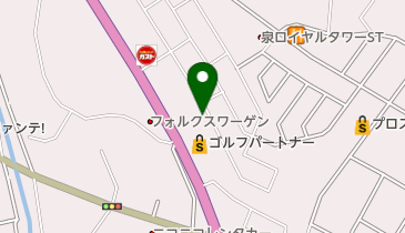 仙台大勝軒の地図画像