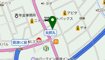 まるたかや (砺波店)の地図画像