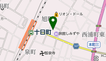 とんこつ小川の地図画像