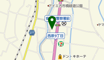 中華そば 〇 テキサス祇園店の地図画像