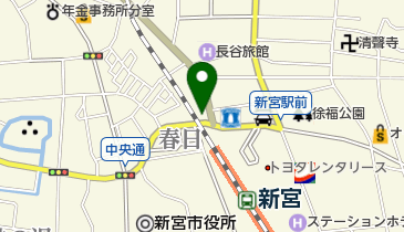 かつ田の地図画像