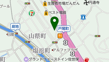 寿司 割烹 櫂艪の地図画像