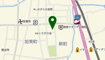 天下の味処 ほうじゅうの地図画像