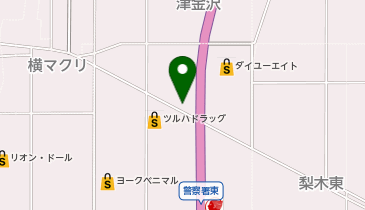 梨の木の地図画像