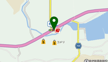 丸魚食堂の地図画像