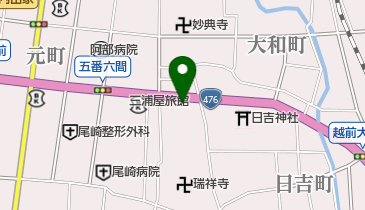 地魚・鶏と旨酒家 ひろけん 大野店の地図画像