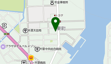 ビーフヤヒロの地図画像