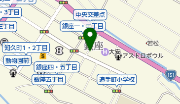 天ぷら 金万の地図画像