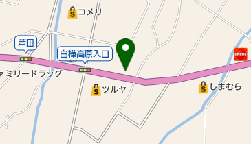 レストラン花水月の地図画像